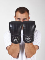 Перчатки снарядные LONE STAR на липучке, LEATHER