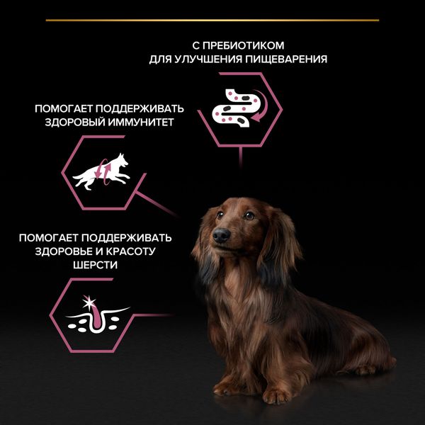 Пауч Pro Plan Sensitive Skin для взрослых собак мелких и карликовых пород с чувствительной кожей с лососем