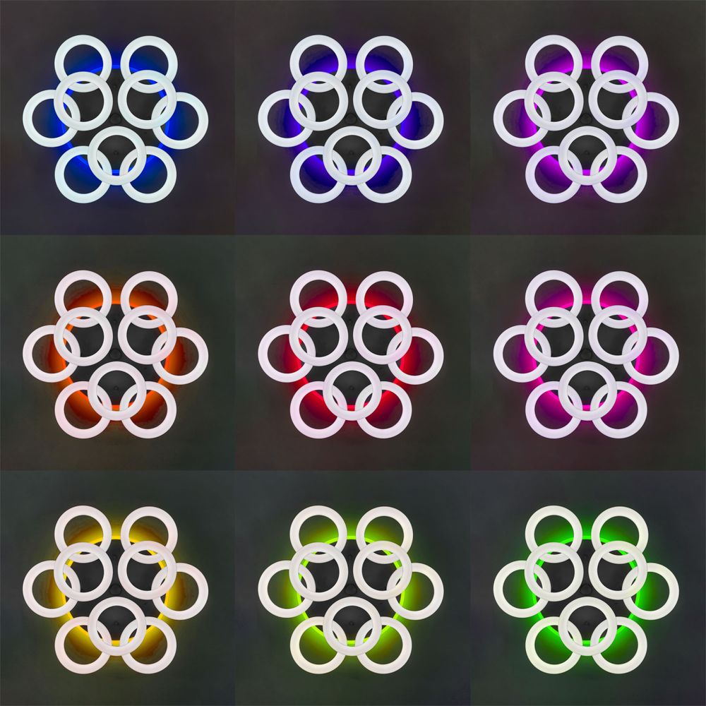 Citilux Паркер Смарт CL225A190E RGB Умная люстра Белая