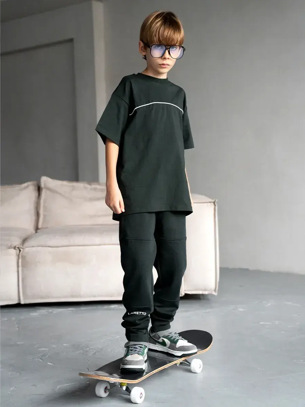 Спортивный костюм для мальчика, футболка и брюки