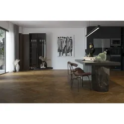 Fargo Quartz Parquet Английская Елка Дуб Брауни, 1,936 м²