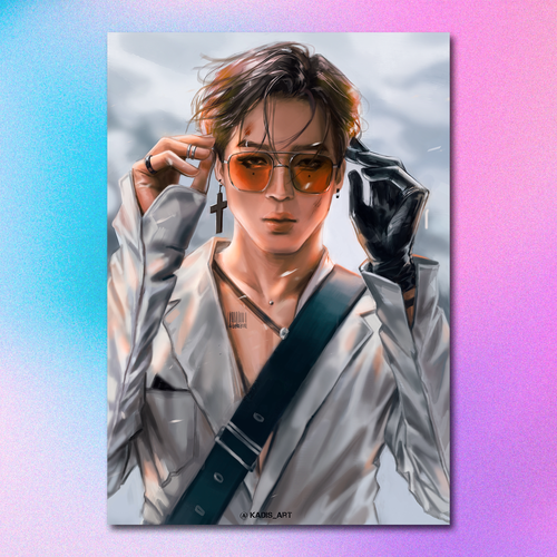Арт принт / kadis_art / BTS / Чимин #6