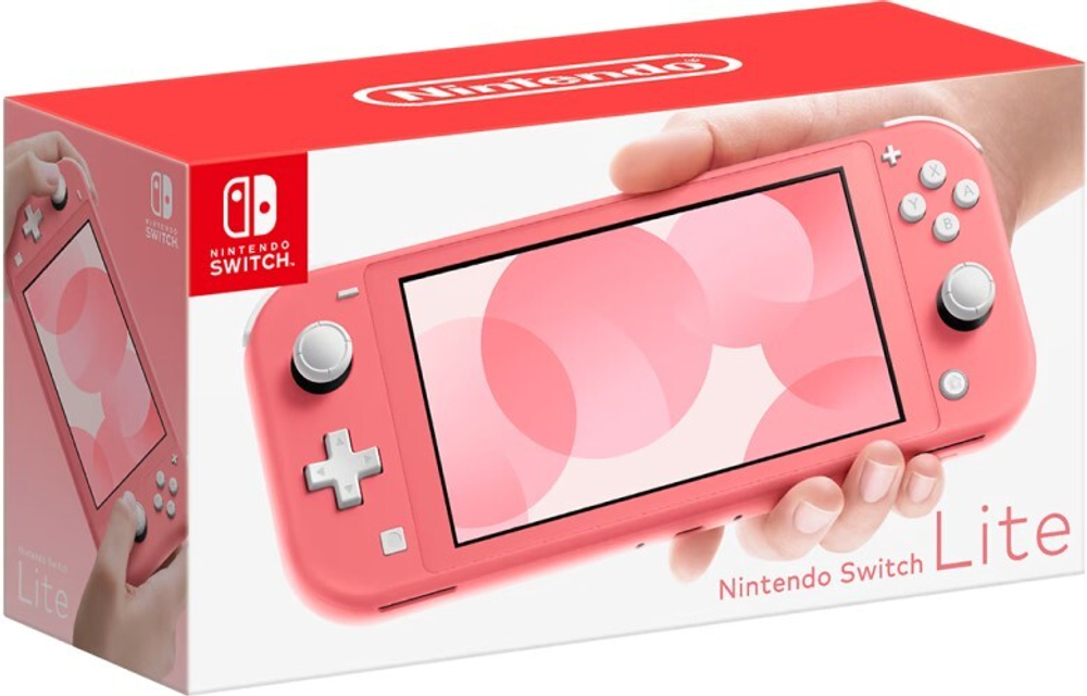 Игровая приставка Nintendo Switch Lite 32Gb, кораллово-розовый (Coral)
