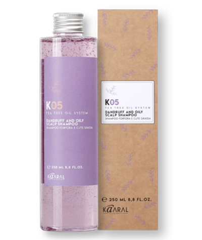 Шампунь KAARAL K05 Dandruff and Oily Scalp Shampoo от перхоти для жирной кожи головы - 250 мл.