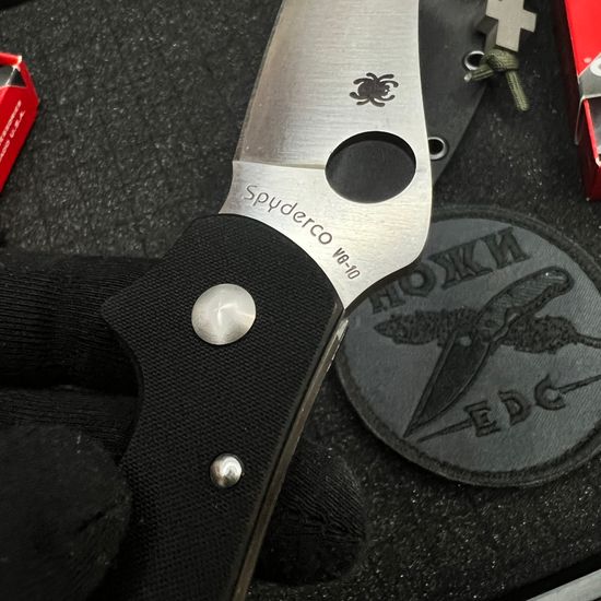 Раритетный складной нож Spyderco PERSIAN FOLDER™ 2 G-10 C132GP