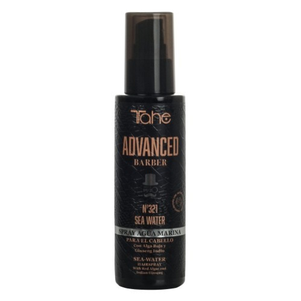 Tahe Мужской спрей для волос с морской водой - Nº321 SEA WATER HAIR SPRAY ,125 мл