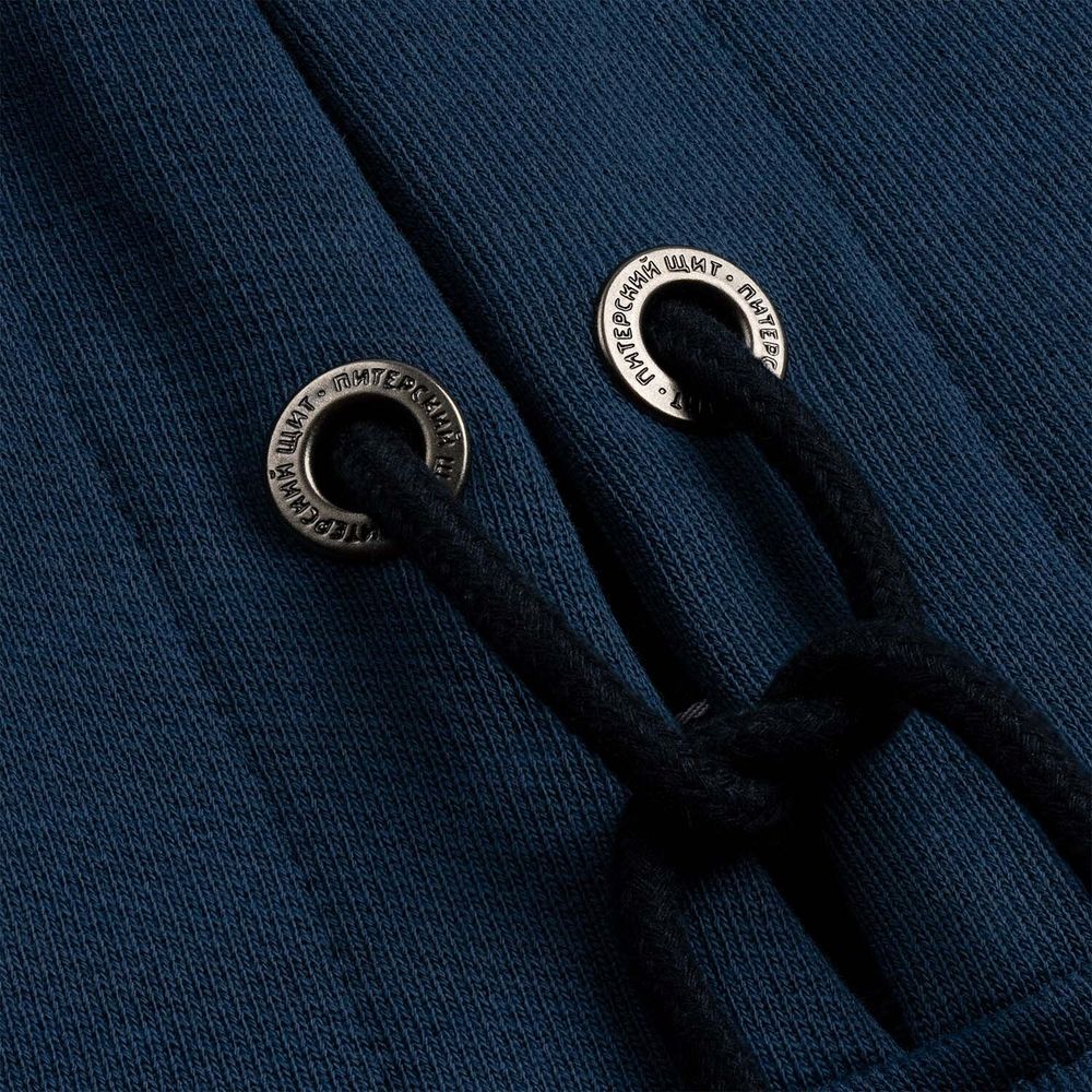 Худи Питерский щит База индиго