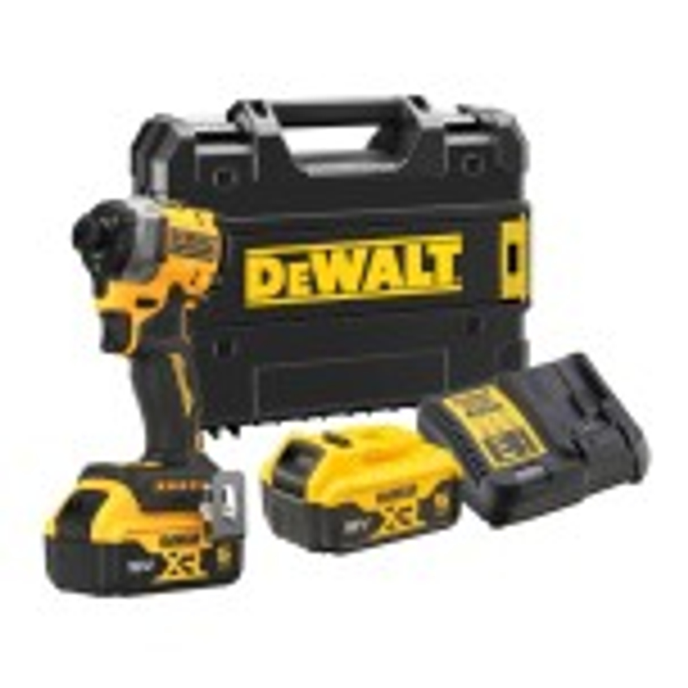 Дрель-шуруповерт аккумуляторная DeWALT DCF 850 P2T ударный, бесщеточный DCF850P2T