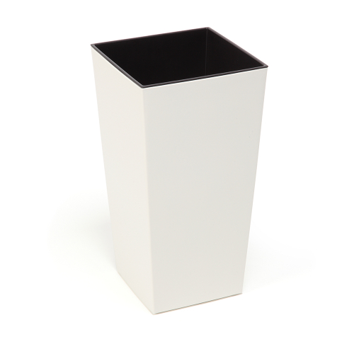 ГОРШОК Д/ЦВЕТОВ FINEZJA 250Х250 КРЕМОВЫЙ LA533-74