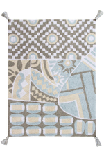 Ковер Lorena Canals Indian Bag Grey/Blue (120 x 160 см) C-BAG-GB