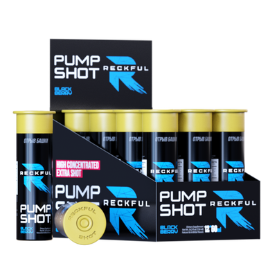 Предтрен Reckful Pump 60 мл ежевика