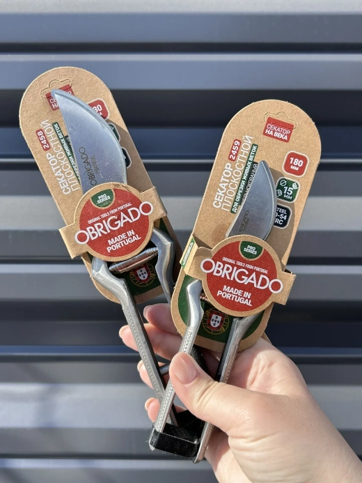 ОБРИГАДО секатор плоскостной 2459 М72 2026