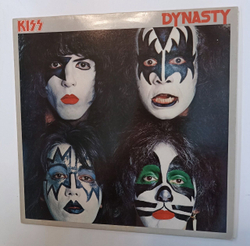 Винтажная виниловая пластинка LP Kiss Dynasty (UK 1979)