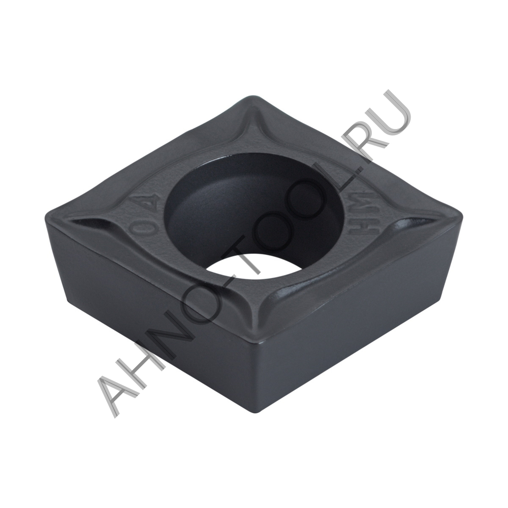 Пластина твердосплавная ISO CCMT09T304-PSA ACP10B AHNO по стали, чистовая