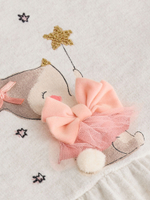 Толстовка и легинсы в комплекте для девочки Next B68-377, Розовый, Молочный