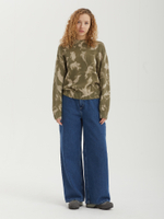 Женский Свитер Leaves