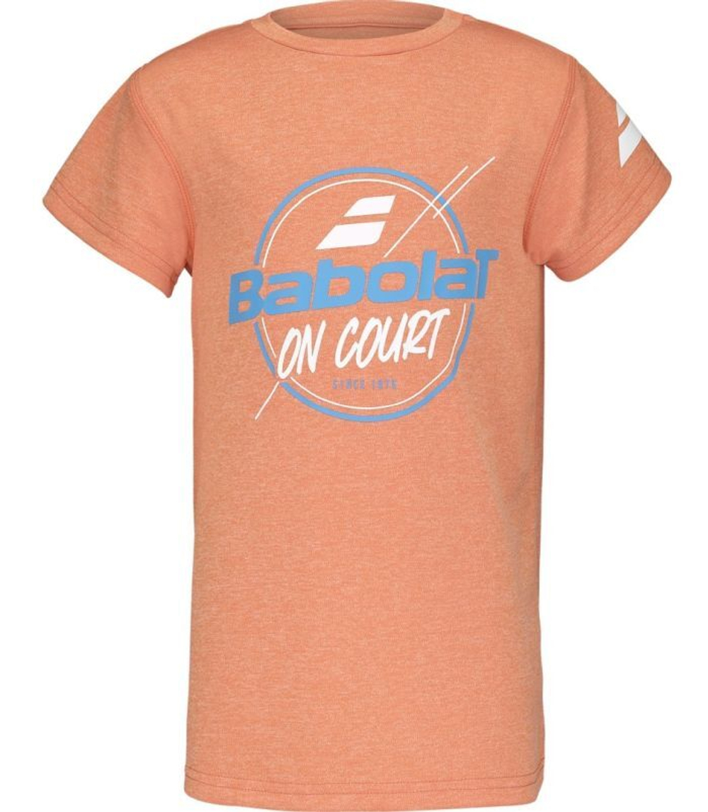 Детская теннисная футболка Babolat Exercise Graphic Boy