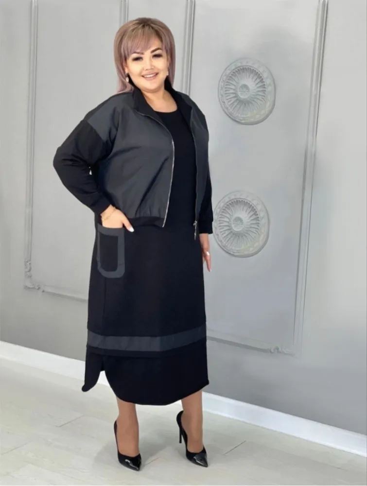 Комплект (платье с пиджаком) УК-148 Фабрика Моды