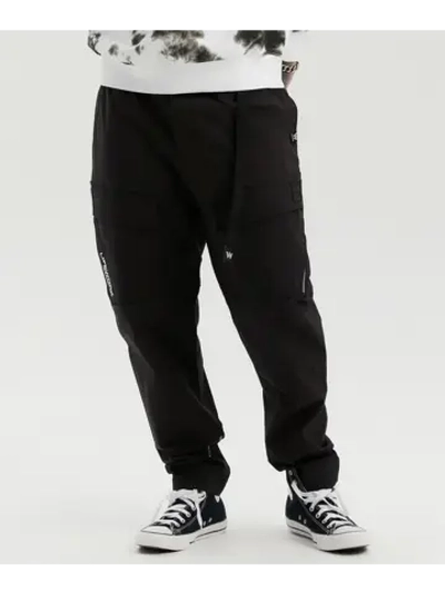 Брюки карго с с застежкой