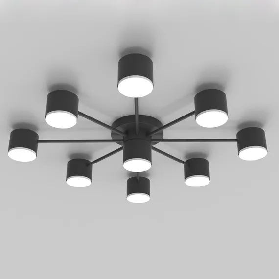 CL-BLACK DOT-R001-GX53*9 BK (1) Люстра NW