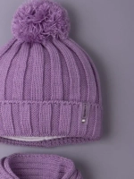 Шапка детская осенняя и шарф