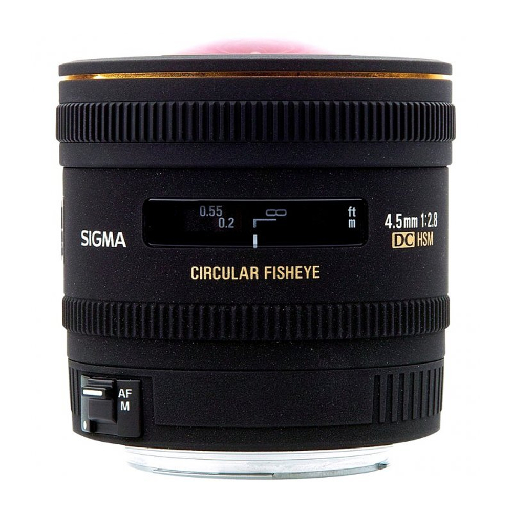 Объектив Sigma AF 4.5mm F/2.8 EX DC HSM Circular Fisheye Canon EF-S