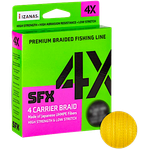 Шнур Sufix SFX 4X жёлтая 135м 0.235мм 13.6кг PE2