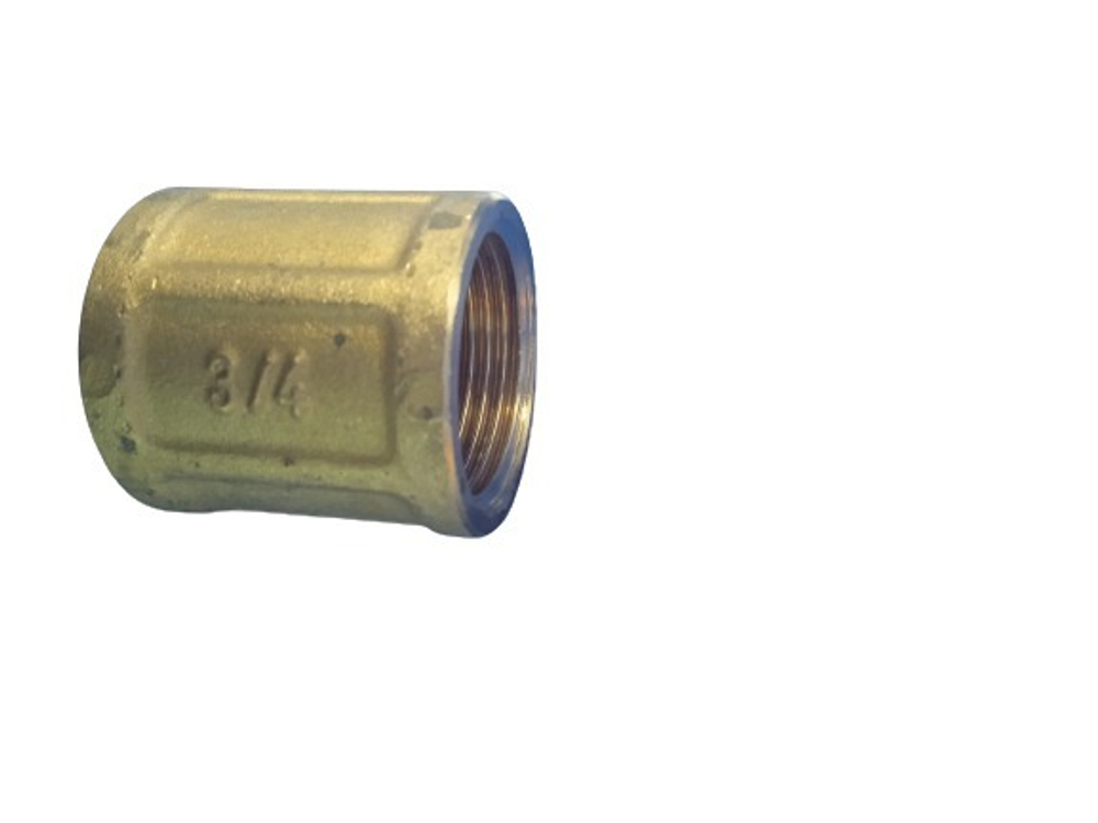 Муфта 20 (3/4") латунь
