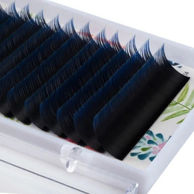 Ресницы Lash&Go Ombre микс 0,07/C/7-14 mm "Синий" (16 линий)