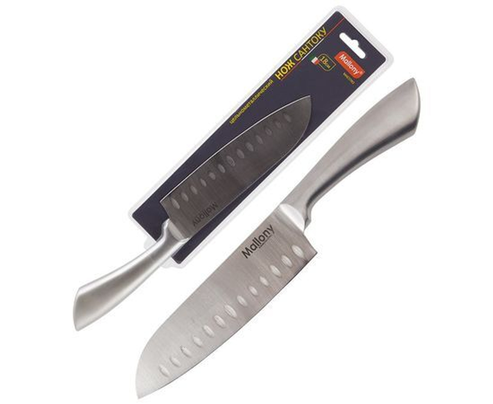 нож Maestro MAL-01M сантоку 17см