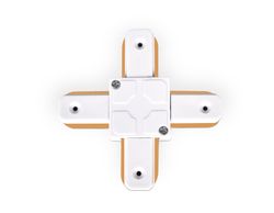 Ambrella Коннектор Х-образный однофазный для соединения трековых шинопроводов Track System GL7082