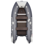 Лодка ПВХ Мастер Лодок Таймень LX3200СК Графит / Св.Серый