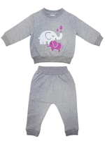 Костюм д/дев,серый ,р.74,Bonito,OP247