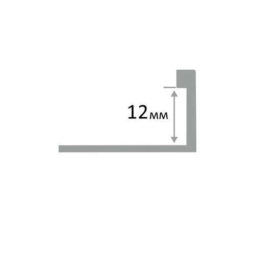ЛП 12мм "DO-1" 2,7м Полир. Г-об. латунь