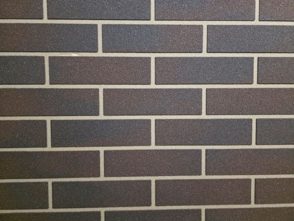 Термопанель фасадная под кирпич Баварская кладка темный