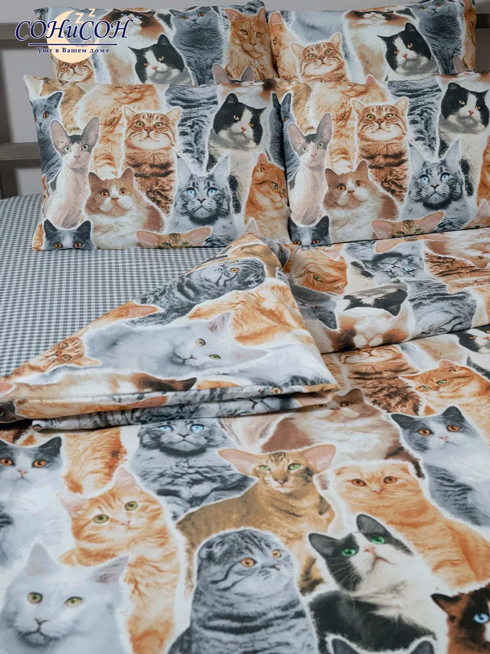 Наволочка 70х70 см 100% хлопок, 1 шт