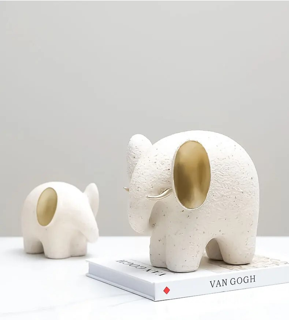 Статуэтка Golden ear elephant A