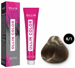 OLLIN COLOR 8/1 светло-русый пепельный 60мл Перманентная крем-краска для волос