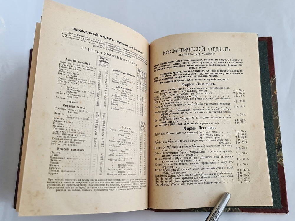 "Уменье хорошо одеваться". 1914г. - антикварное издание