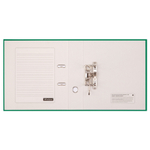 Папка-регистратор OfficeSpace, 70мм, бумвинил, с карманом на корешке, зеленая