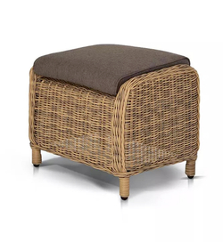 "Толедо" пуф плетеный, цвет соломенный