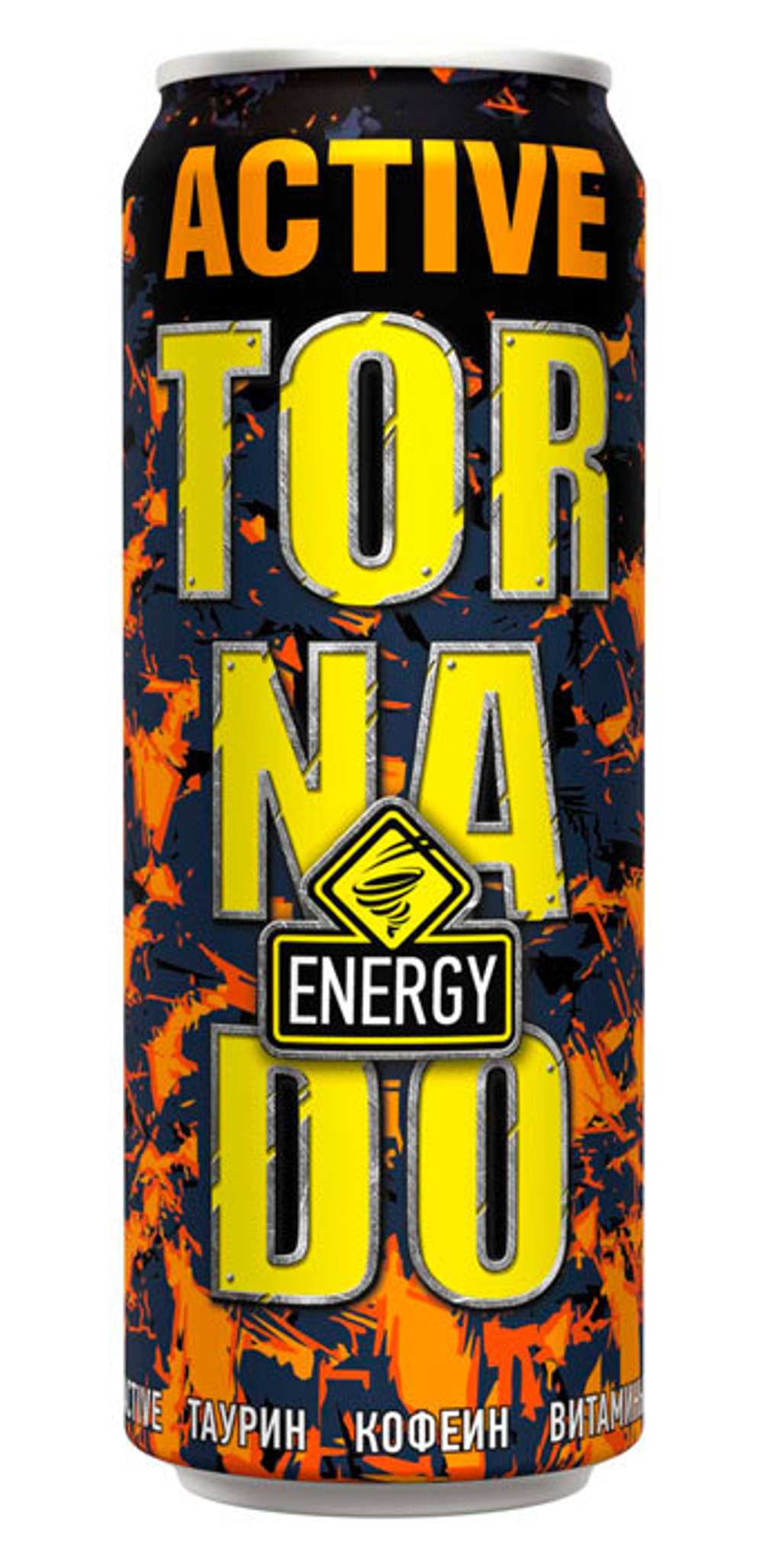 Напиток Торнадо 0,45 мл Энерджи Актив Ж\Б