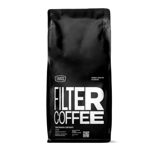 Кофе в зернах Tasty Coffee Гватемала Сантьяго, 1 кг