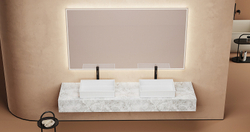 Раковина-чаша Abber Rechteck 51 AC2216 Белая