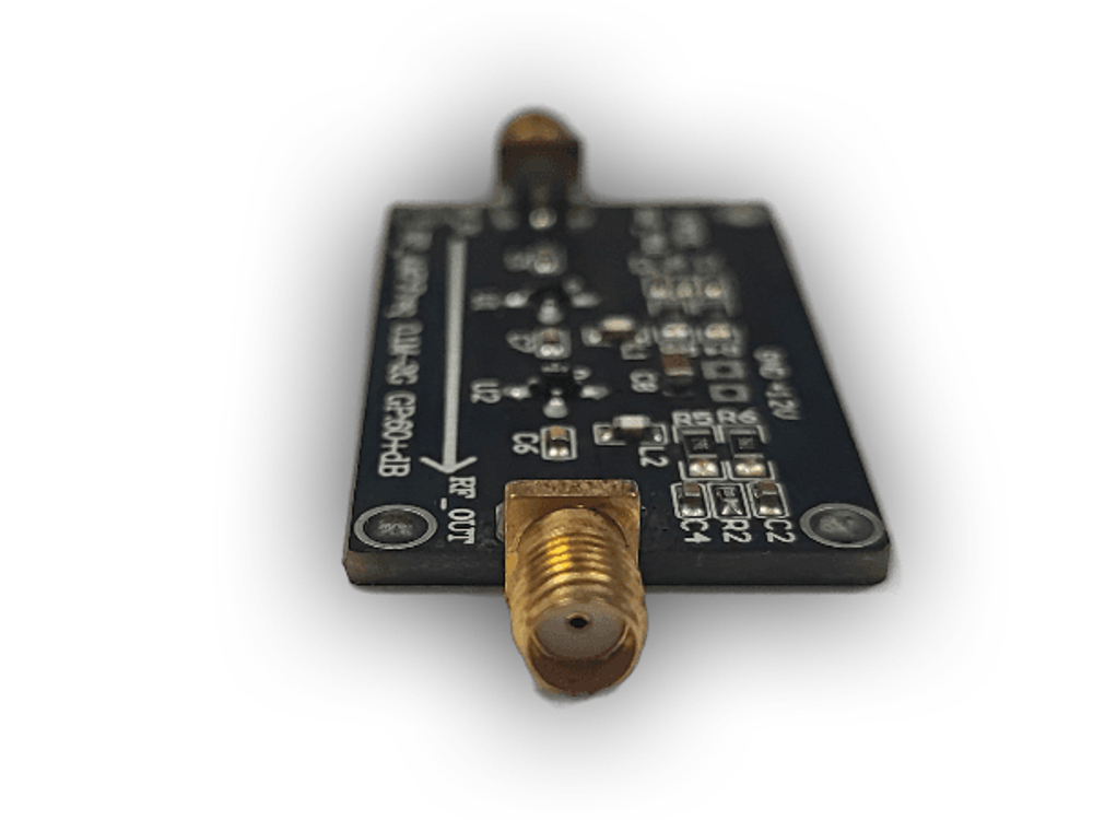 Усилитель радиочастотный 60dB 0.1MHz-2GHz LNA