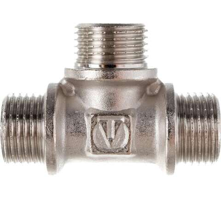 Тройник лат. 1/2"ННН VALTEC