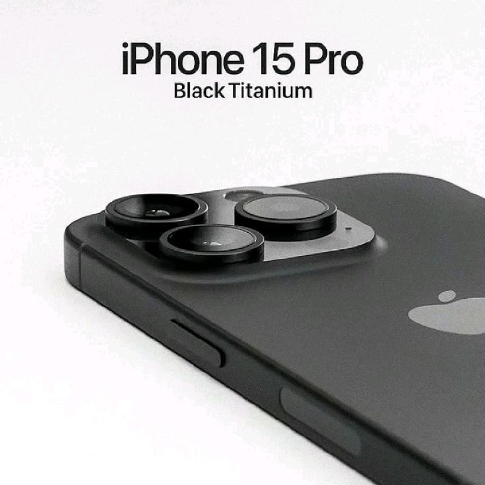 Смартфон Apple iPhone 15 Pro 128 ГБ, Dual: nano SIM + eSIM, Черный титан