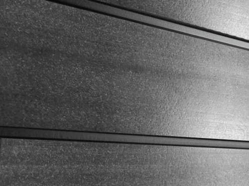 Профиль ДПК для заборов - SW Agger глянцевый. Цвет черный. (1 м.п.)