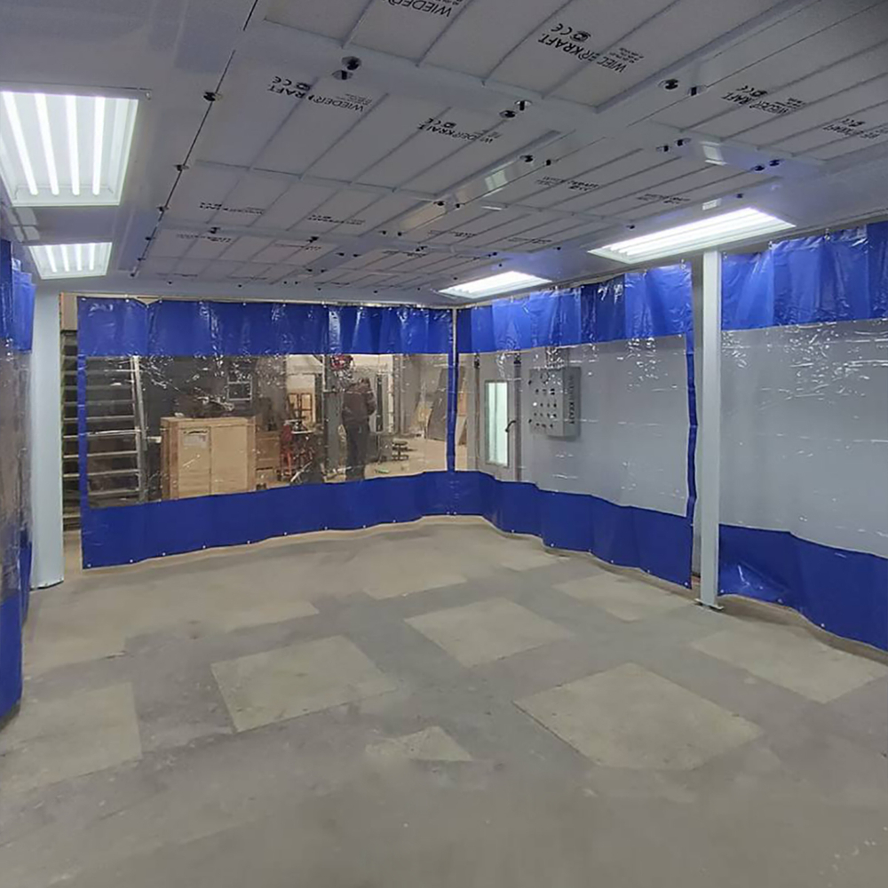 WDK-410 Пост подготовки с диагональным потоком воздуха