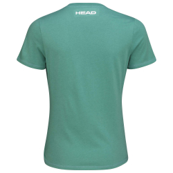 Женская теннисная футболка Head TYPO T-Shirt W - nile green